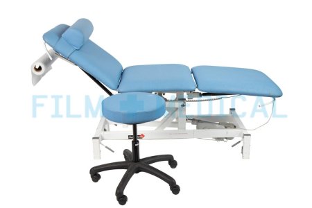 Examination / Gynae Couch in Light Blue Stool Priced Separately Stirrups Can Be Requested 